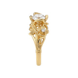 Bishkek™ — Bague Fleur Dorée