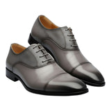 Stanislas™ — Chaussures Métalliques Grises