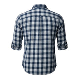 Anne_™ — Chemise À Carreaux Marine