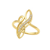 Paramaribo™ — Bague Dorée Élégante